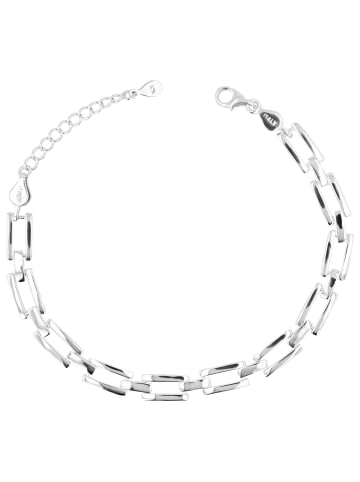 Adeliás Damen Armband aus 925 Silber 18+3 cm in silber