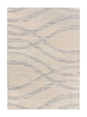 Atticgo Hochflor-Teppich HELIA in silber