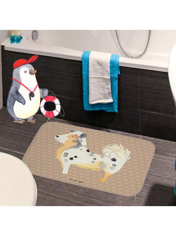 Mr. & Mrs. Panda Badeteppich Hund Australien Shepherd ohne Spruch in Hundeglück