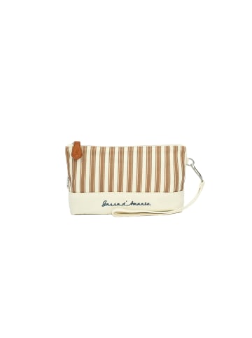 Gassa d’Amante Clutch Alassio in Braun