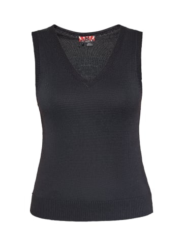 myMo ROCKS Damen Pullunder in Schwarz