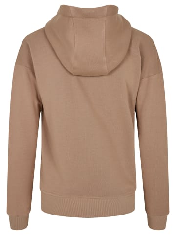 Urban Classics Zip-Kapuzenpullover in softtaupe