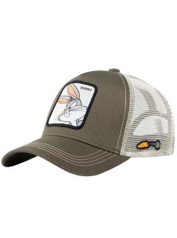 Capslab Capslab Bunny Looney Tunes Trucker Cap in Grau