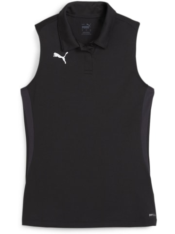 Puma Polo "TeamGoal Polo Women" in Schwarz