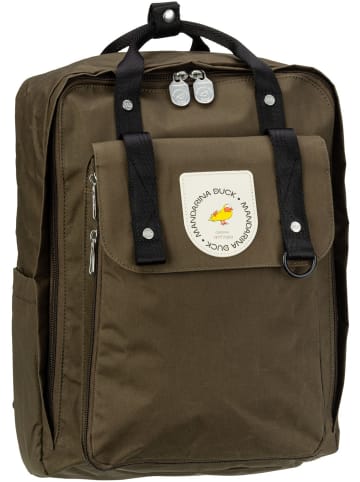 Mandarina Duck Rucksack / Backpack Anniversary Backpack JXT01 in Militare