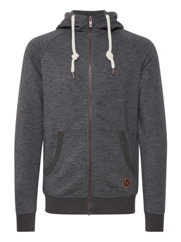 !SOLID Kapuzensweatjacke SDVitu Zip-Hoodie in grau