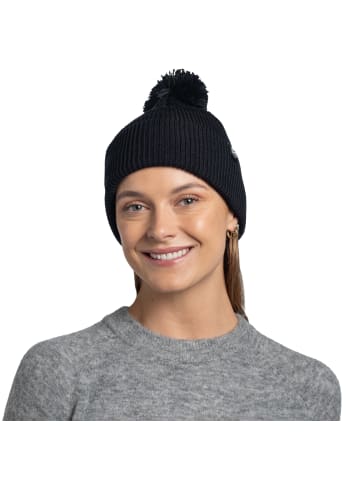 Buff Buff Knitted Renvi Beanie in Schwarz