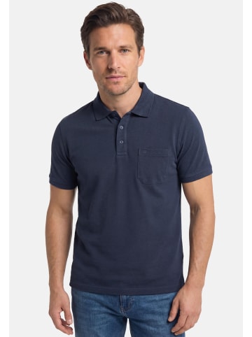 Redmond Poloshirt Basic in Dunkelblau / dunkelgrün