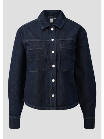 QS Bluse in 59Y8_navy