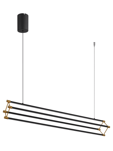 Globo lighting Hängeleuchte "KAYSON" in black