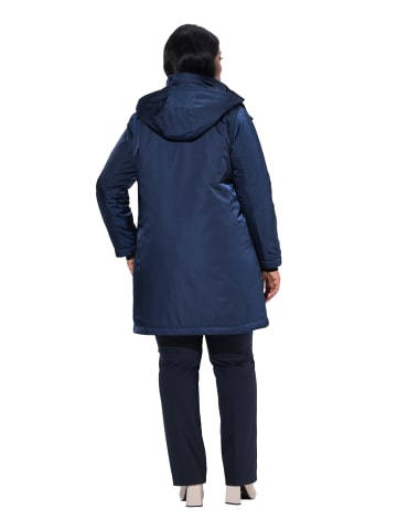 Ulla Popken Funktionsjacke in dunkles marine