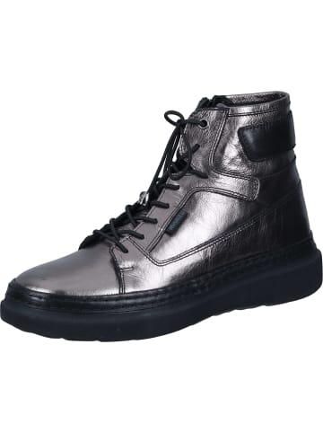 manitu Freizeit Stiefeletten, Schnürstiefeletten, Freizeit Stiefel in silber