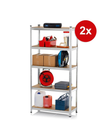 EASYmaxx EASYmaxx Schwerlastregal & Werkbank - Bis zu 175 kg Tragkraft je Regalboden