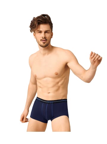 Sloggi Boxershort 3er Pack in Schwarz/Blau