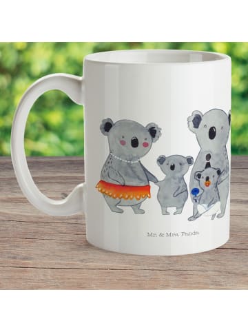 Mr. & Mrs. Panda Kindertasse Koala Familie ohne Spruch in Weiß
