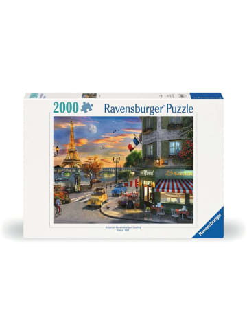 Ravensburger Puzzle 2.000 Teile Romantische Abendstunde in Paris 14-99 Jahre in bunt