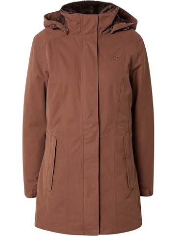 Jack Wolfskin Halbmantel, Parka MADISON AVENUE COAT in Braun