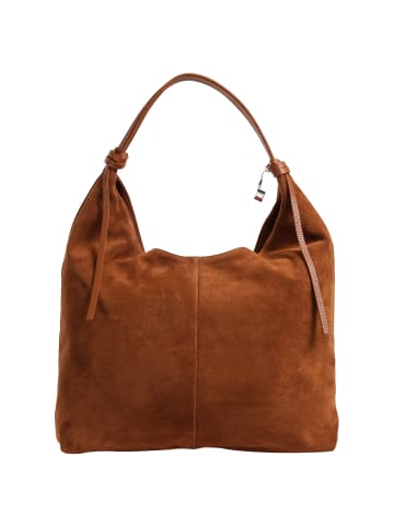 Florence Florence Schultertasche Leder mittelbraun, cuoio ca. 43cm