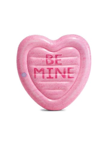 Intex Luftmatratze - Candy Heart Island 145x142cm in rosa