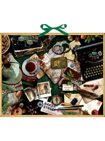 Coppenrath Zettelkalender - Krimi-Advent mit Sherlock Holmes | Die Geschichte des blauen...