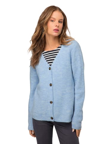 LAURASØN Strickjacke in hellblau