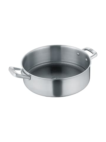 Berndes Servierpfanne mit Glasdeckel - Tricion Resist b.nature in poliert