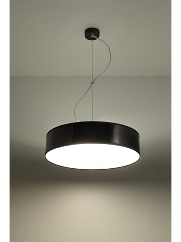 Nice Lamps Hängeleuchte ATIS 45 in Schwarz (H)111cm ø45cm