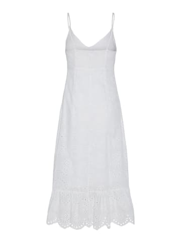 Pieces Kleid ohne Ärmel in Bright White