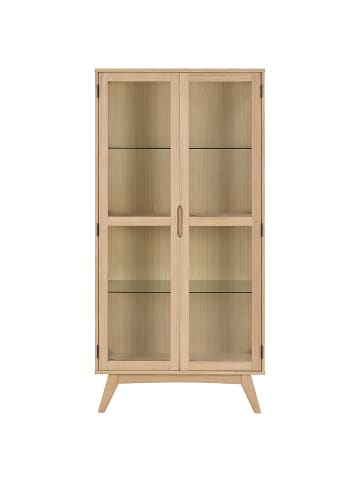 ebuy24 Vitrinenschrank Marte Weiß 94 x 40 cm