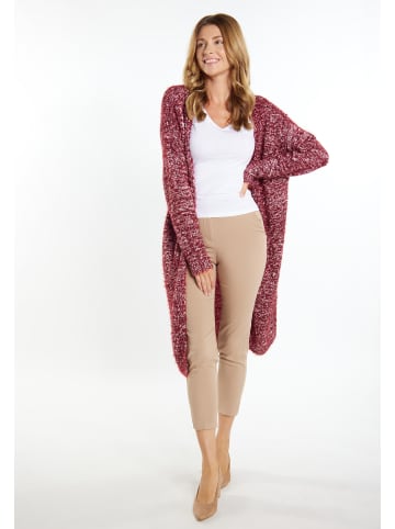 Albee Women Strickmantel in Dunkelrot