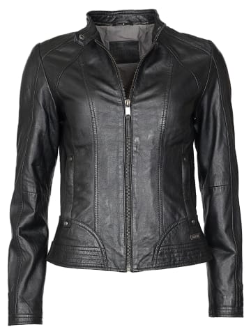 Mustang Lederjacke Blanca in schwarz