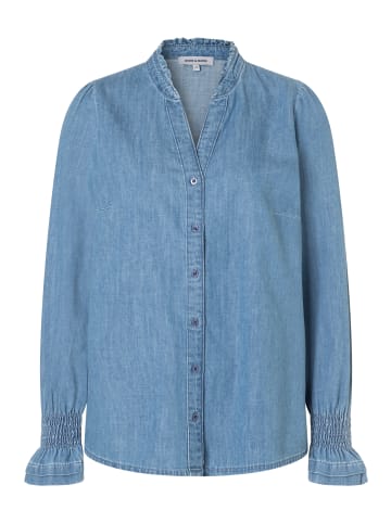 More & More leichter Baumwolldenim in middle blue denim