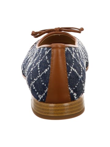 Brunate Ballerinas in Blau