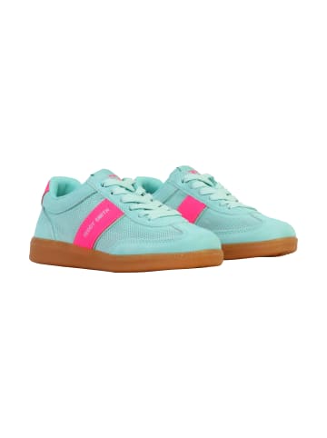 Teddy Smith Leder-Sneaker Blau