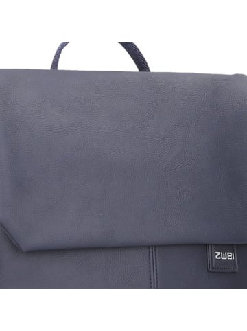 Zwei Mademoiselle.M Daypack 35 cm Laptopfach in nubuk ink