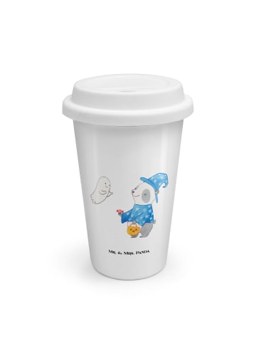 Mr. & Mrs. Panda ToGo Kaffeebecher Panda Zauberer ohne Spruch in Weiß