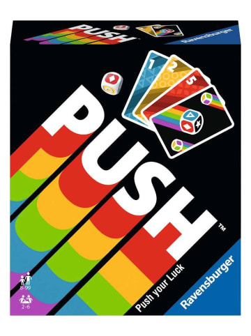 Ravensburger Kartenspiel PUSH - Kartenspiel ab 8 Jahre 8-99 Jahre in bunt