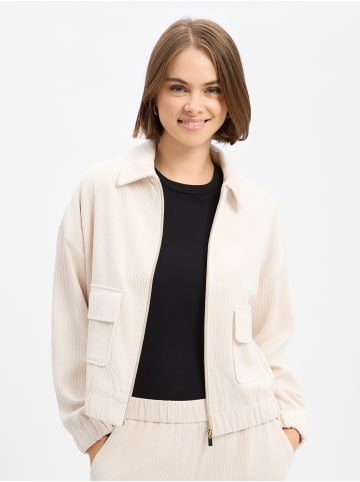 BETTY & CO Cordjacke in ecru