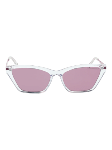 Damen Sonnenbrillen Katzenauge Transparent