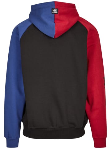 Ecko Kapuzenpullover in black/red/blue