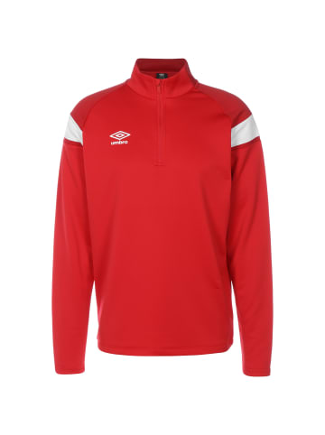 Umbro Trainingspullover 1/2 Zip in dunkelblau / weiß