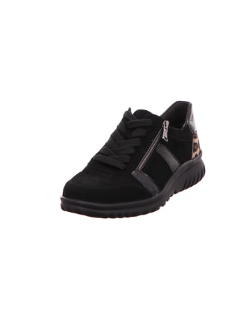 Semler Komfort Schnürschuh in schwarz