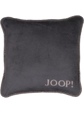 JOOP! JOOP! Kissenhüllen Uni-Doubleface anthrazit-taupe in anthrazit-taupe