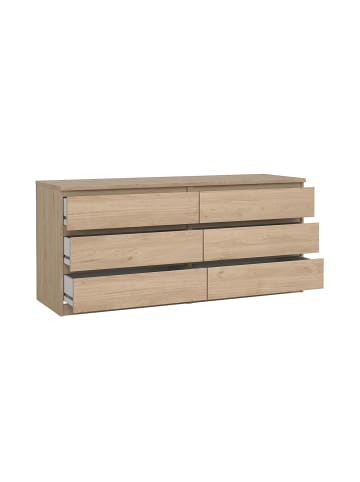 ebuy24 Kommode Naia Eiche 154 x 50 cm