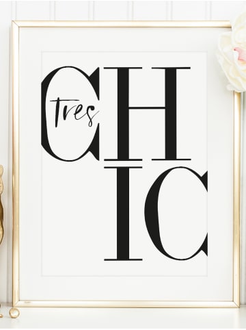 Tales by Jen Poster / Kunstdruck "Tres Chic" I Ohne Rahmen