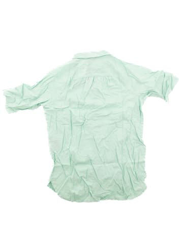 Jack Wolfskin Bluse Nata River Shirt Damen Bluse kurzarm T-Shirt in Grün