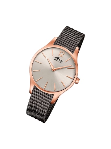 Lotus Analog-Armbanduhr Lotus Bliss schwarz mittel (ca. 32mm)