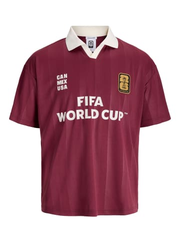 Jack & Jones T-shirt in Cabernet