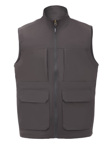 Schmuddelwedda Men Vest in Dunkelgrau
