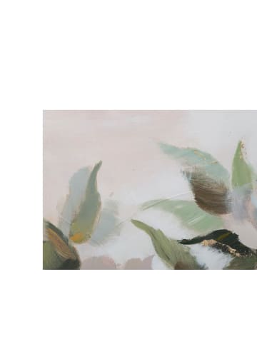 Mauro Ferretti Gemälde auf mehrfarbiger Leinwand mit Blumenmotiv, 80 x 3,7 x 100 cm